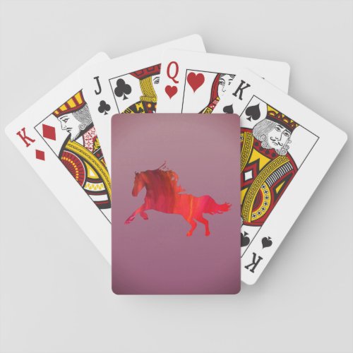 Fire horse Classic Playing Cards