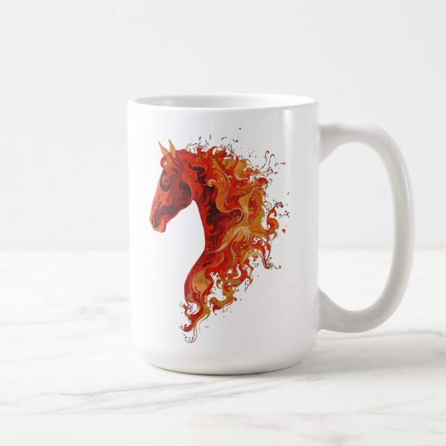 Fire Horse Coffee Mug (Right)