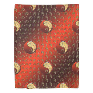 Fire Horse Duvet Cover