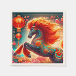Fire Horse Napkins