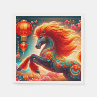 Fire Horse Napkins