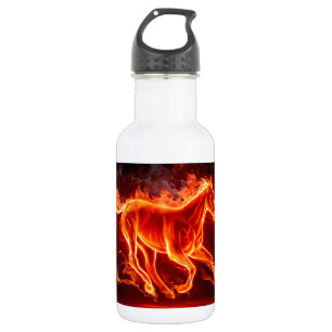 fire horse stainless steel water bottle