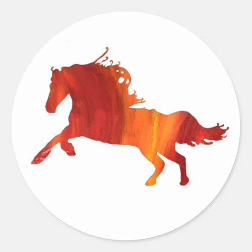 Fire horse Sticker