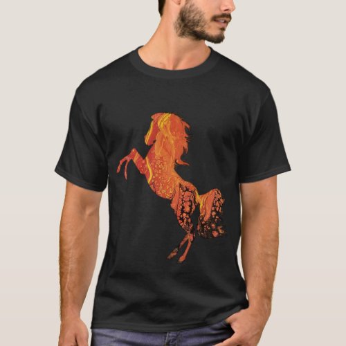 Fire Horse _ T_shirt