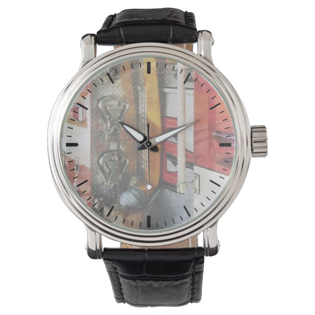 Fire Hose, Bucket and Nozzle Watch (Front)