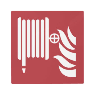 Fire Hose Reel Safety Sign