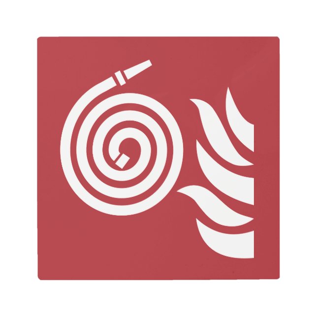 Fire Hose Safety Sign (Front)