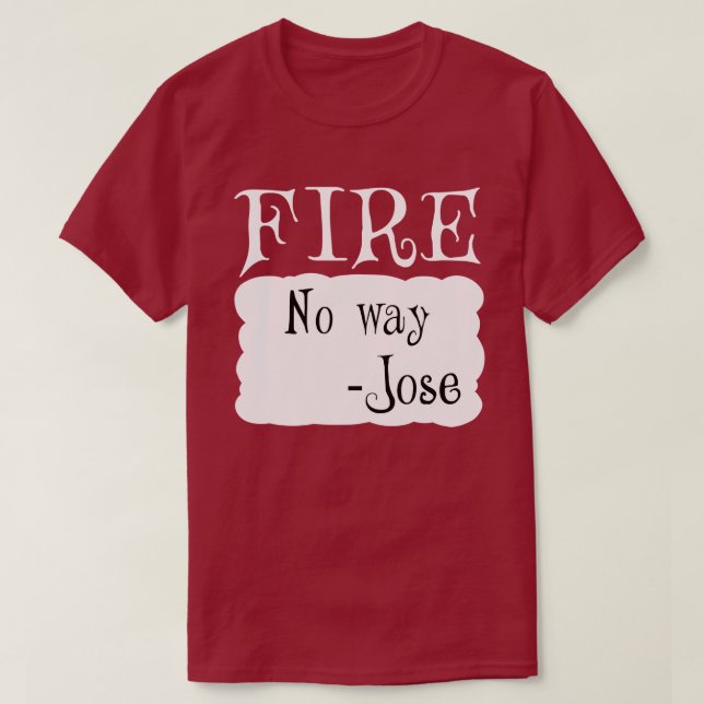 fire Hot Packet Halloween T-Shirt (Design Front)