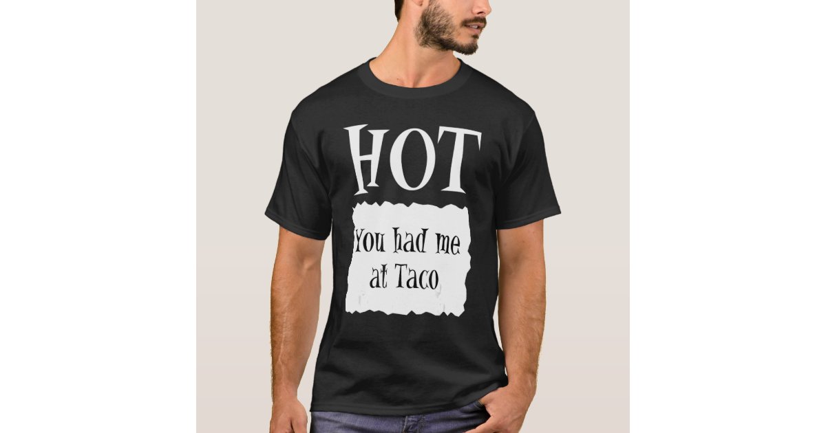  FIRE - Hot Packet Halloween Taco Costume T-Shirt : Clothing,  Shoes & Jewelry