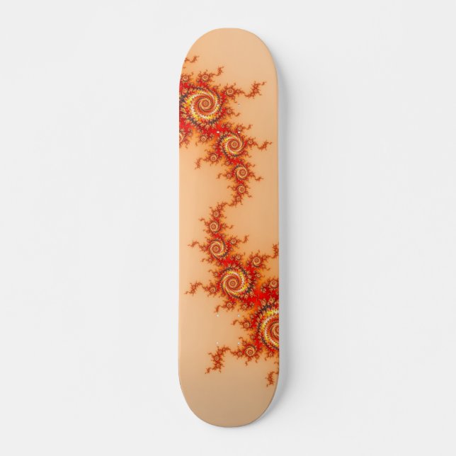 Fire Hurricane Skateboard (Front)