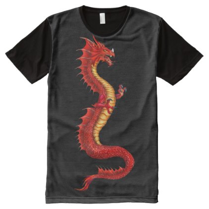 FIRE &amp; ICE All-Over-Print T-Shirt