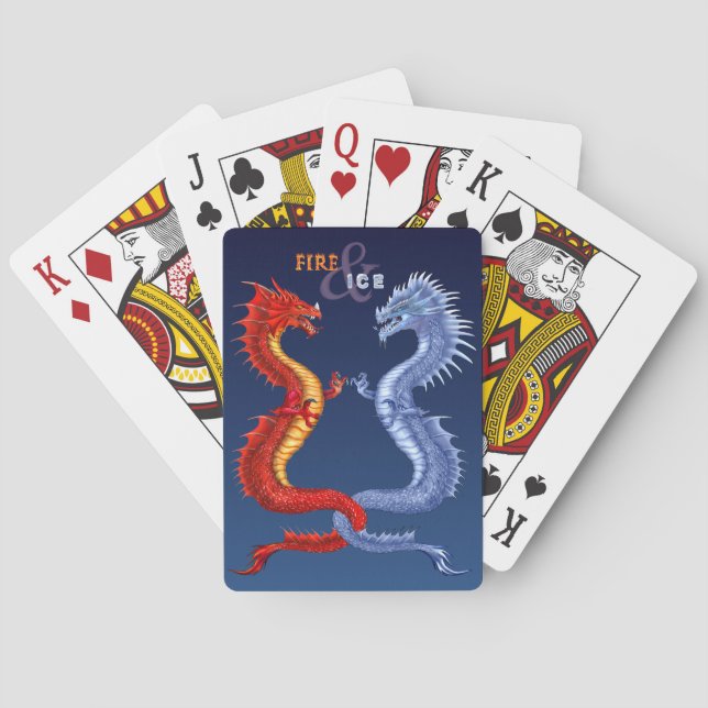 FIRE & ICE POKER CARDS (Back)