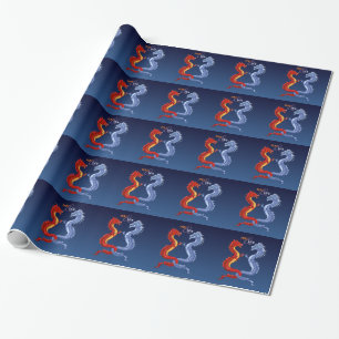 FIRE & ICE WRAPPING PAPER