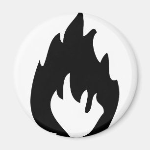 fire icon magnet