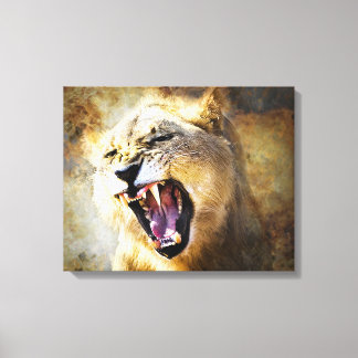 FIRE IN HIS SPIRIT CANVAS PRINT