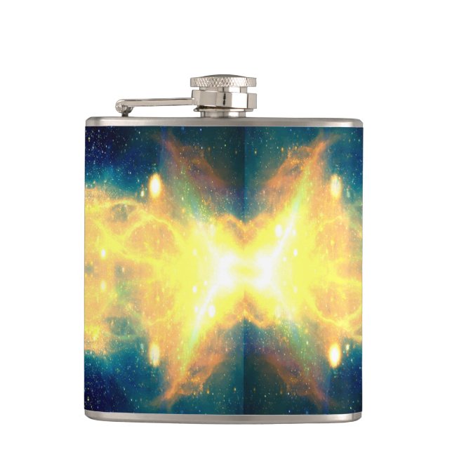 Fire in Space Flask (Front)