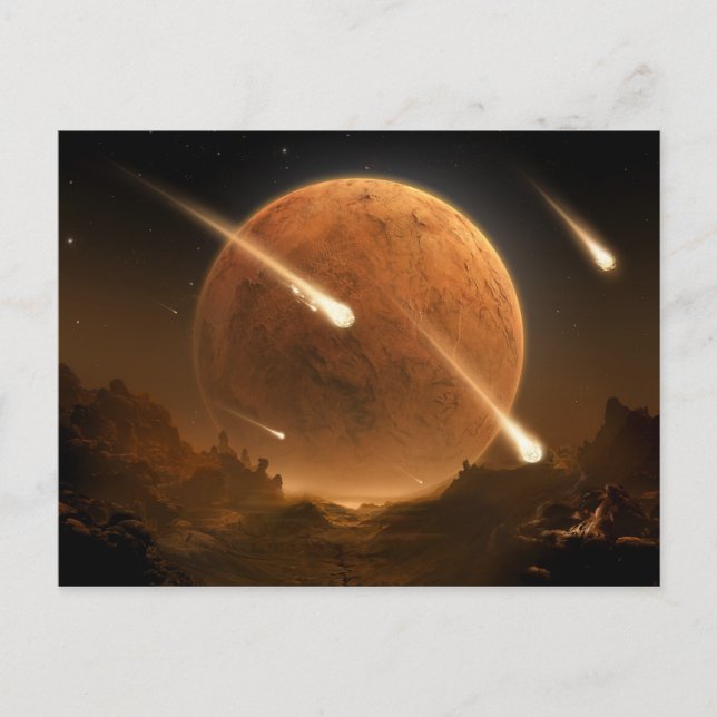 Fire in the Land of Shadows Postcard (Front)