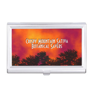 Fire in the Sky Business Name Card Case