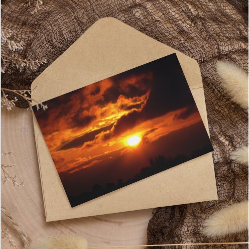 Fire in the Sky Card