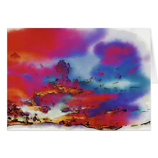 Fire in the Sky Cards (Front Horizontal)