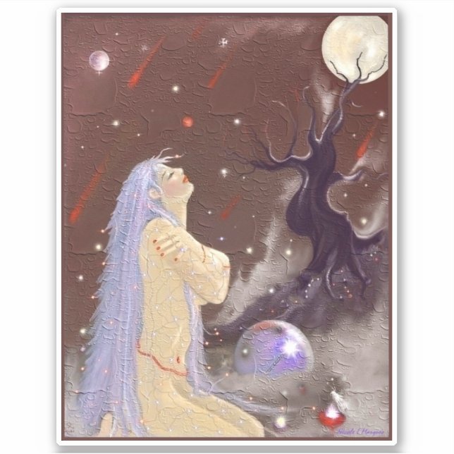 Fire in the Sky Sticker (Front)