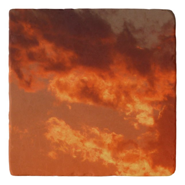 Fire in the Sky Trivet (Front)