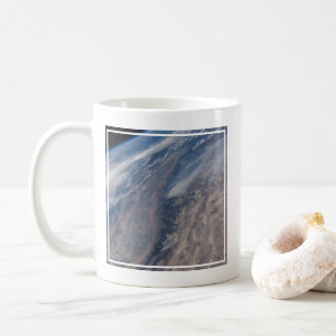 Fire In Yosemite National Park & Stanislaus Forest Coffee Mug