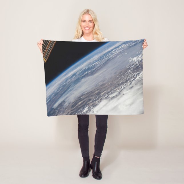 Fire In Yosemite National Park & Stanislaus Forest Fleece Blanket (In Situ)