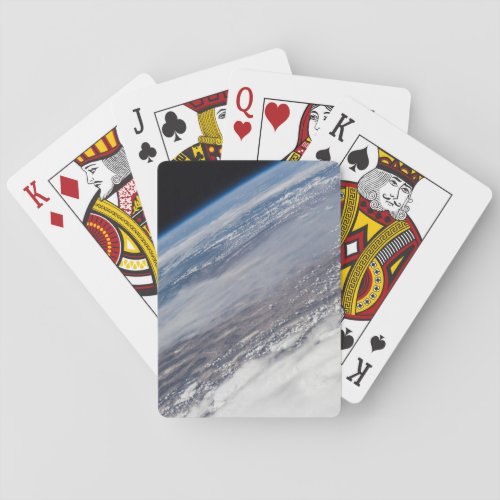Fire In Yosemite National Park  Stanislaus Forest Playing Cards