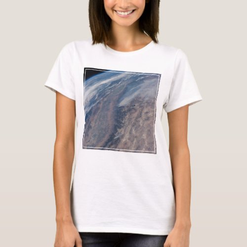 Fire In Yosemite National Park  Stanislaus Forest T_Shirt