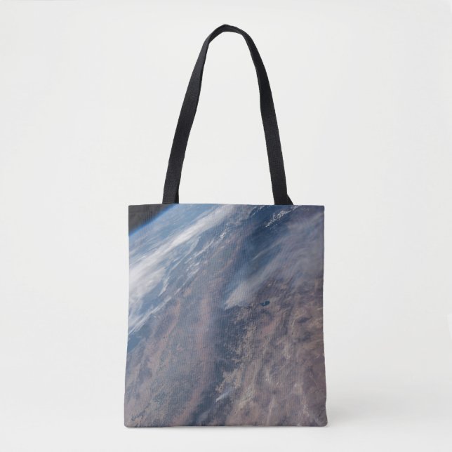 Fire In Yosemite National Park & Stanislaus Forest Tote Bag (Front)