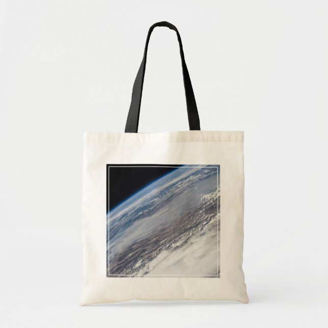 Fire In Yosemite National Park & Stanislaus Forest Tote Bag (Front)