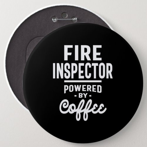 Fire Inspector Job Title Gift Button