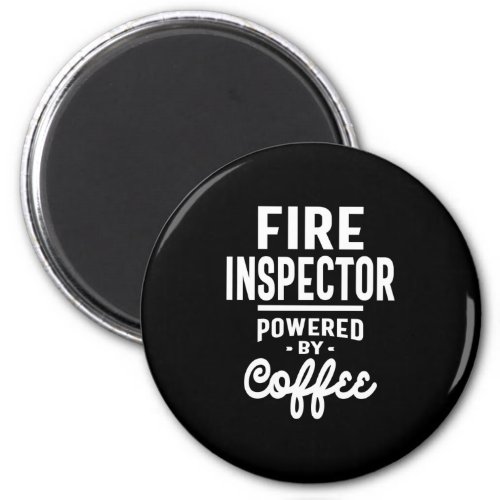 Fire Inspector Job Title Gift Magnet