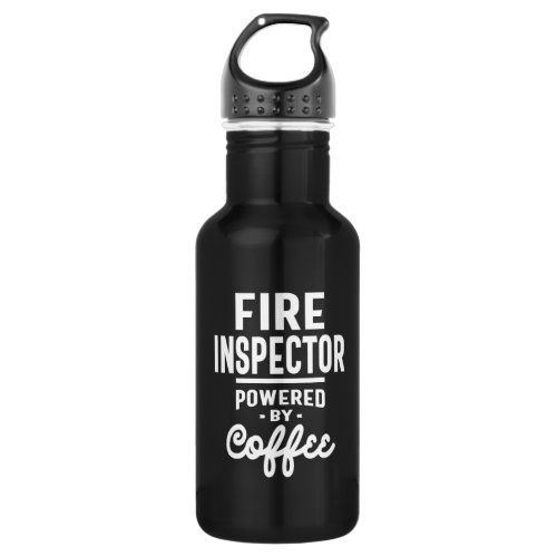 Fire Inspector Job Title Gift Stainless Steel Water Bottle