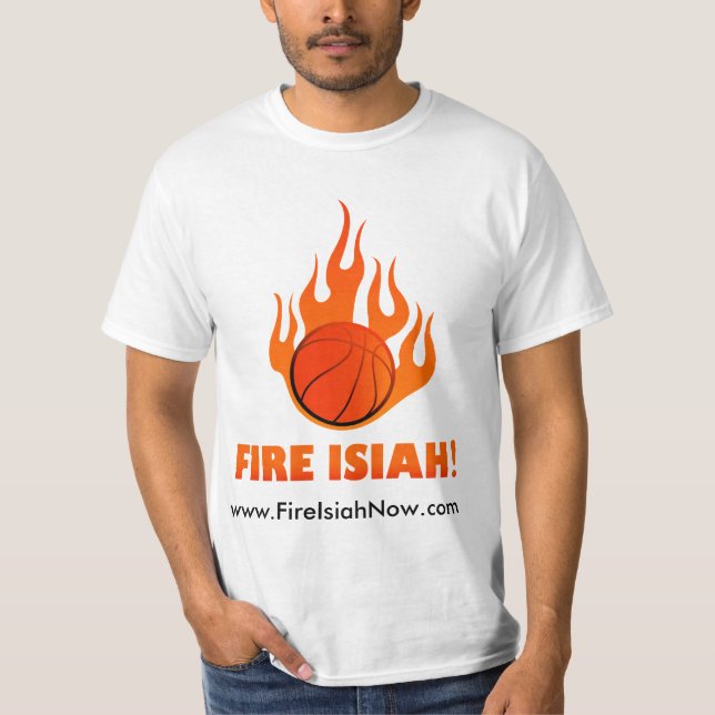 Fire Isiah Flamin Tee (Front)