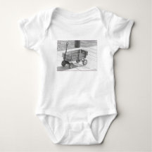 'Fire Island Baby' Vintage Wagon Infant T-shirt