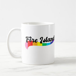 Fire Island gay pride queer beach LGBTQ vacation  Coffee Mug