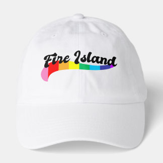 Fire Island gay pride queer beach LGBTQ vacation  Hat