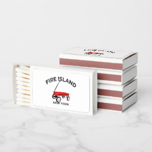Fire Island large version Red Wagon Long Island NY Matchboxes