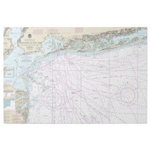 Fire Island Light to Sea Girt Nautical Chart 12326 Gallery Wrap