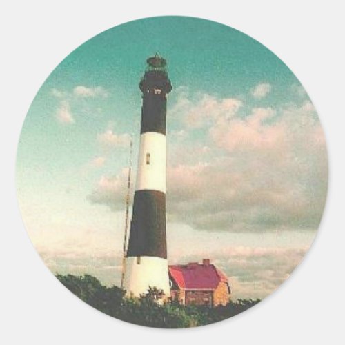 Fire Island Lighthouse at Sunset Stickers