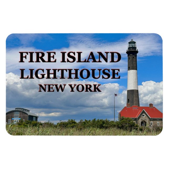 Fire Island Lighthouse, New York Flexi Magnet (Horizontal)