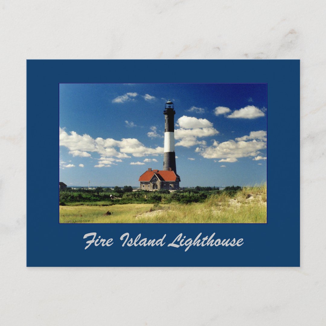 Fire Island Lighthouse Postcard | Zazzle