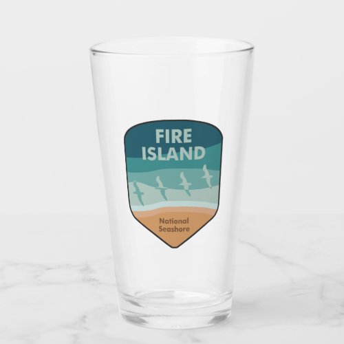 Fire Island National Seashore New York Seagulls Glass