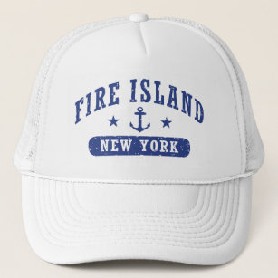 Fire Island New York Trucker Hat