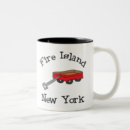 Fire Island Two_Tone Coffee Mug