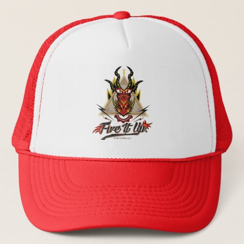 Fire It Up Hookfang Tribal Emblem Trucker Hat