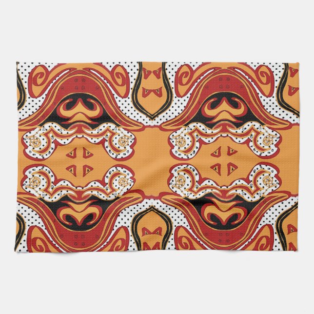 Fire Kitchen Towel (Horizontal)