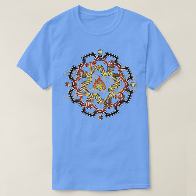 Fire Knot v2 T-Shirt (Design Front)